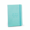 Notebook met logo blauw PP model miley